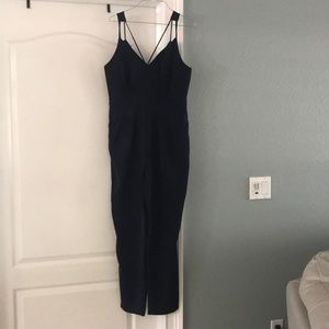 Adelyn Rae navy jumpsuit from Nordstrom.